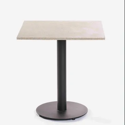 Other tables - Table bistrot rectangulaire pied classique B_18 600*600 - SILLON