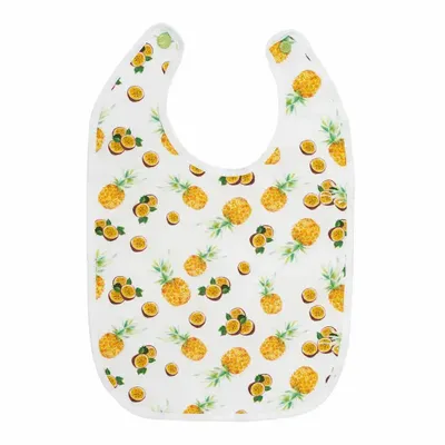 Kids accessories - Bib - Pineapple and Passion Fruit - POP ET SES FRÈRES