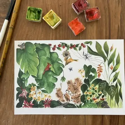 Card shop - Postcard - La Cueillette Des Goyaviers - POP ET SES FRÈRES