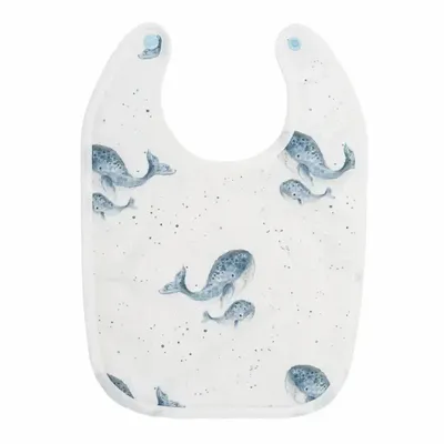 Kids accessories - Bib - The Blue Whales - POP ET SES FRÈRES