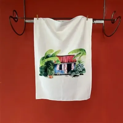 Dish towels - Cloth - La Case Créole Toit Rouge - POP ET SES FRÈRES