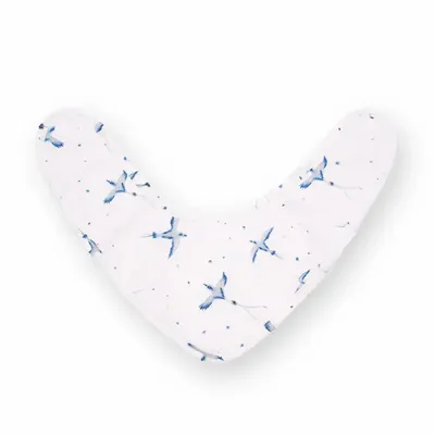 Kids accessories - Bandana Bib - The White-tailed Tropicbird - POP ET SES FRÈRES
