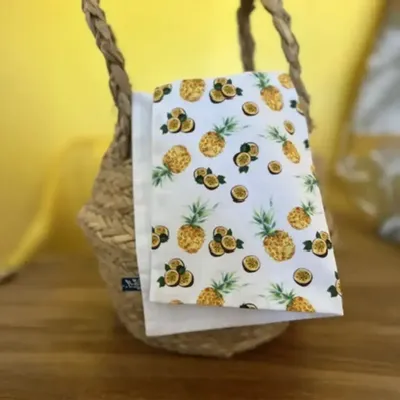 Kids accessories - School napkin - L' Ananas et Le Fruit de La Passion - POP ET SES FRÈRES