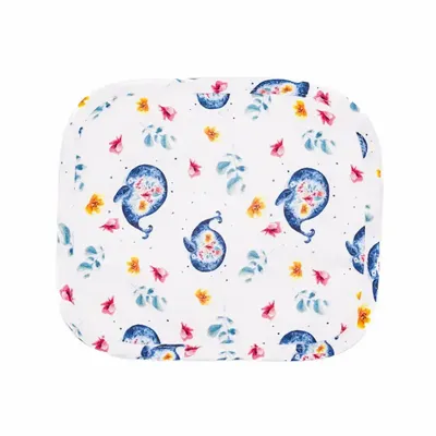 Kids accessories - Washcloth - The Whale and the Flowers - POP ET SES FRÈRES