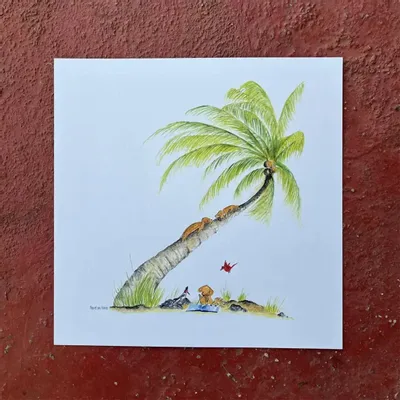 Poster - Poster Lecture Sous Le Cocotier - POP ET SES FRÈRES