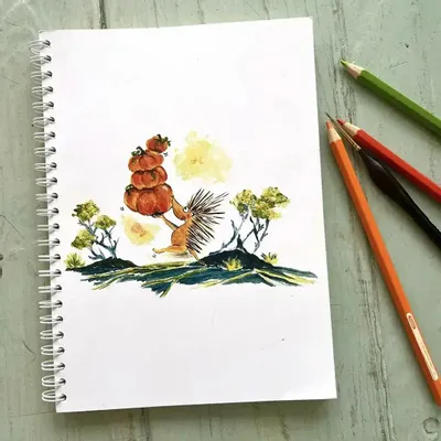 Papeterie - Carnet de Notes Le Tangue et les Citrouilles - POP ET SES FRÈRES