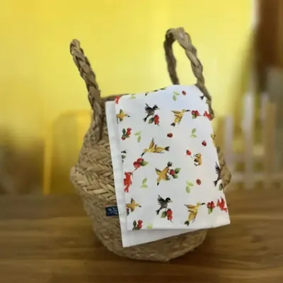 Kids accessories - School napkin - Les Oiseaux et les Goyaviers - POP ET SES FRÈRES