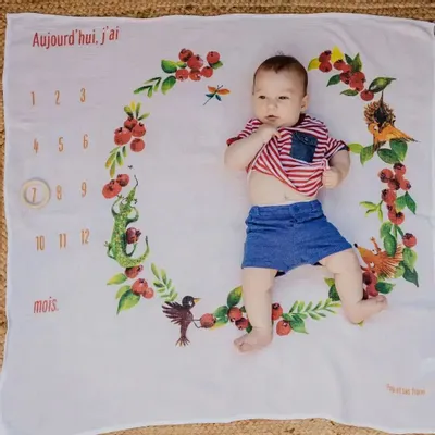 Kids accessories - Muslim photo square - Les Oiseaux et les Goyaviers - POP ET SES FRÈRES