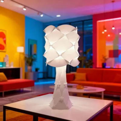 Lampes de bureau  - Kaléidoscope blanc doux - ARTDECORIS
