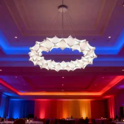 Hanging lights - Soft White Ring - ARTDECORIS