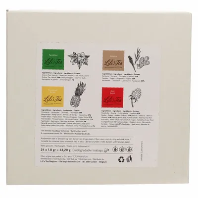 Café et thé - Lili's Tea The Lidia Exotic Garden Selection - LILI'S TEA