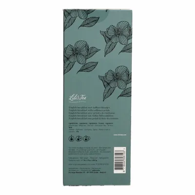 Café et thé - Lili’s Tea English Breakfast avec des pétales de Carthame 16 pièces - LILI'S TEA