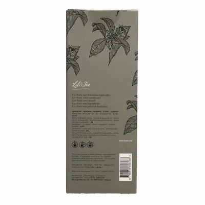 Café et thé - Lili's Tea Earl Grey avec des pétales de bleuet 16 pièces - LILI'S TEA