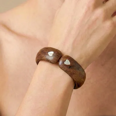 Jewelry - Articulated double heart bracelet - Wild Heart - NATURE BIJOUX