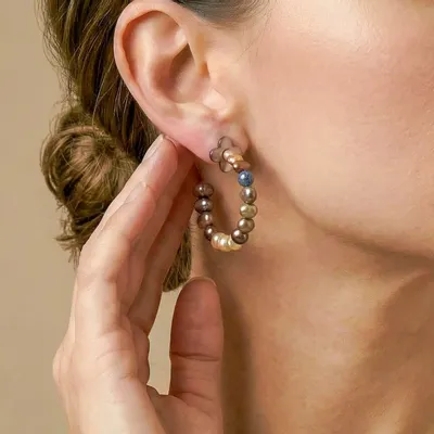Jewelry - FWP creoles earrings - Montmartre - NATURE BIJOUX