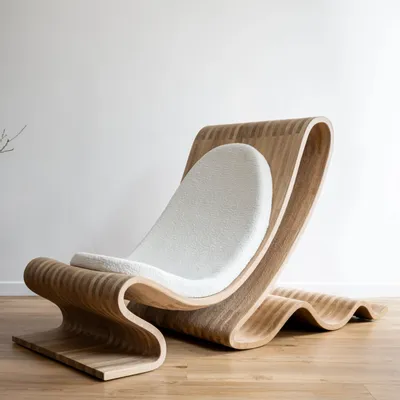 Fauteuils - Le fauteuil "ONDE" - LE FAUTEUIL ONDE