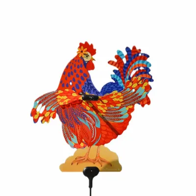 Accessoires de déco extérieure - Girouette Emma Poule - LES RITOURNAILES