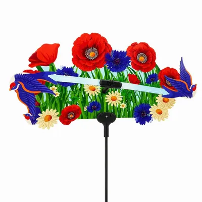 Accessoires de déco extérieure - Girouette Framboise Hardi - LES RITOURNAILES