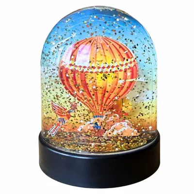 Objets de décoration - Boule à paillettes Alain Ballon - LES RITOURNAILES