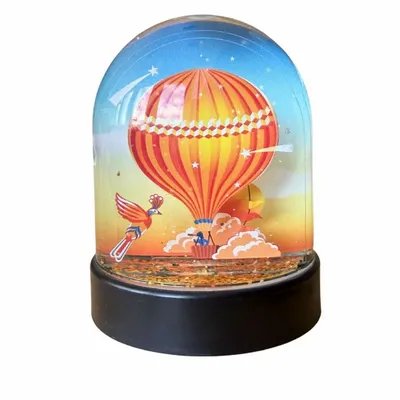 Objets de décoration - Boule à paillettes Alain Ballon - LES RITOURNAILES