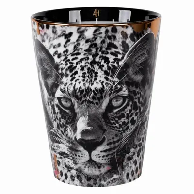 Candles - Savannah Nights (Sandalwood-Vetiver-Amber) - Scented Ceramic Candle - 24cm - ARTITUDE HOME