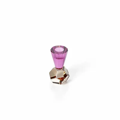 Candlesticks and candle holders - The Amethyst Flame Candle Holder - BAZAR BIZAR LIVING