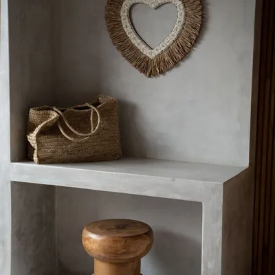 Tabourets - Le Tabouret Wayra - Naturel - BAZAR BIZAR LIVING