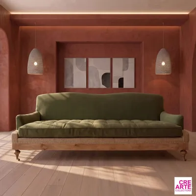 Sofas for hospitalities & contracts - Rufus Essence Green| Sofa - CREARTE COLLECTIONS
