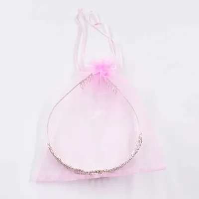Déguisements pour enfant - Diadème Perle TU en sachet organza - LABAY