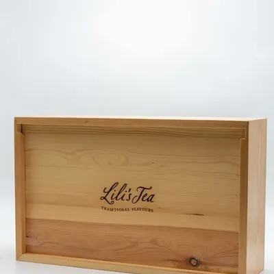 Tea and coffee accessories - Lili’s Tea wooden tea chest - LILI'S TEA