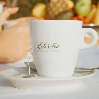 Accessoires thé et café - Lili's Tea Tasse blanche et soucoupe - LILI'S TEA