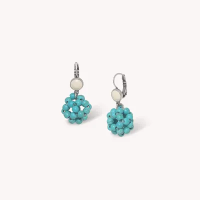Bijoux - Boucles d'oreilles dormeuses petit modèle - Manitoba - NATURE BIJOUX