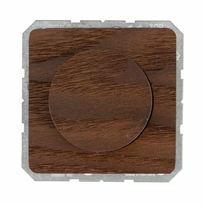 Éclairage LED - Variateur rotatif standard LED ; sans entrée satellite - WEMEL WOOD