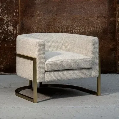 Lounge chairs for hospitalities & contracts - Low Lounge Armchair JULIUS Frame Brass, seat Velvet, COM/COL Option - DUISTT