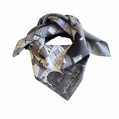 Foulards et écharpes - CARRÉ DE SOIE - ICONIC SAINT-TROPEZ - Cinéma - CREATIVE ARTIST
