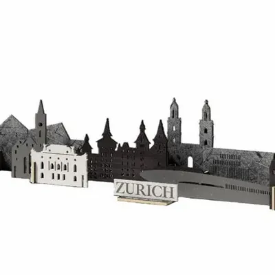Objets de décoration - Ville Souvenir : Zurich - ENJOY THE WOOD