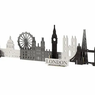 Objets de décoration - Ville Souvenir : Londres - ENJOY THE WOOD