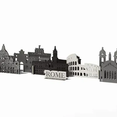 Objets de décoration - Ville Souvenir : Rome - ENJOY THE WOOD