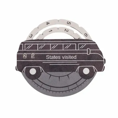 Objets de décoration - Carte des États-Unis en bois 3D Travel Tracker – Nordik - ENJOY THE WOOD