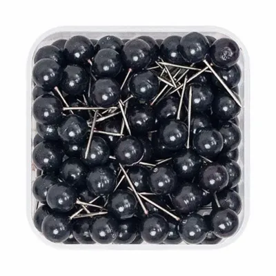 Decorative objects - Canvas Push Pins Black - ENJOY THE WOOD