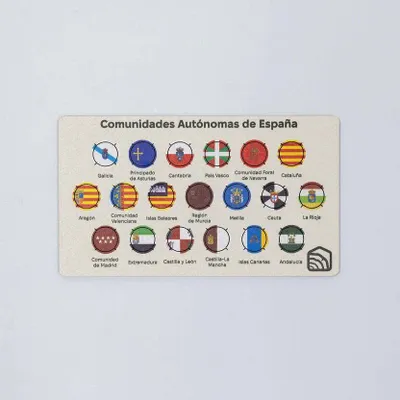 Objets de décoration - Épingles de drapeau d'Espagne - ENJOY THE WOOD