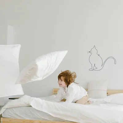 Other wall decoration - Wire Wall Decoration - Silhouette Cat Sitting - To be tapped - BIJOUX DE MUR