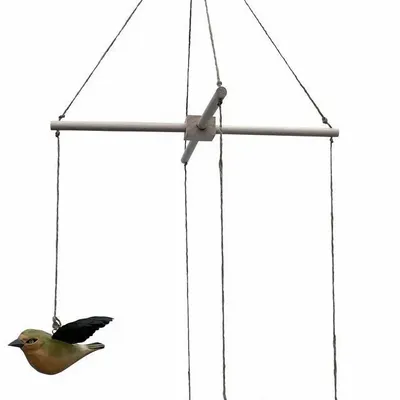 Objets déco enfant - Mobile 4 oiseaux en bois et métal diam. 40 cm - TRADE WINDS