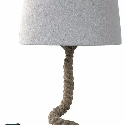 Lampes à poser - Lampe cordage en bois, H.47 cm, 230 V - E27-60W - TRADE WINDS