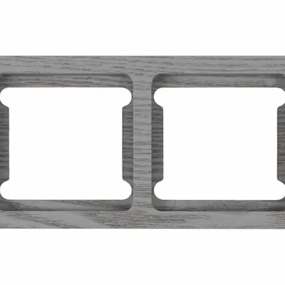 Ceiling lights - 2-gang frame - WEMEL WOOD