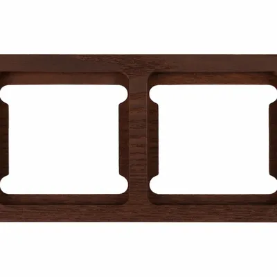 Ceiling lights - 2-gang frame - WEMEL WOOD