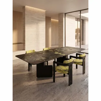Tables Salle à Manger - Table à manger Vina - EMPREINTE DU TEMPS