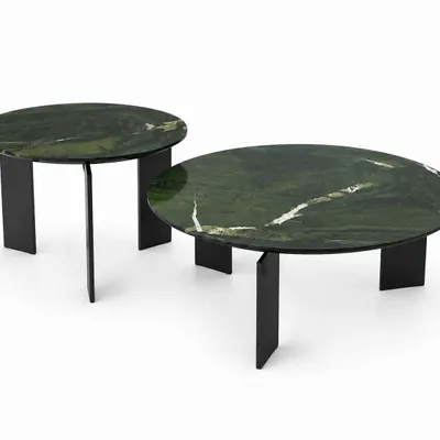 Tables basses - Duo de tables basses Elynora - EMPREINTE DU TEMPS
