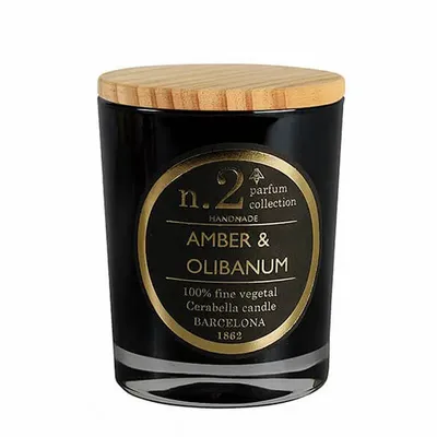 Bougies - NUMBERS NUM.2 AMBER & OLIBANUM - CERABELLA SL