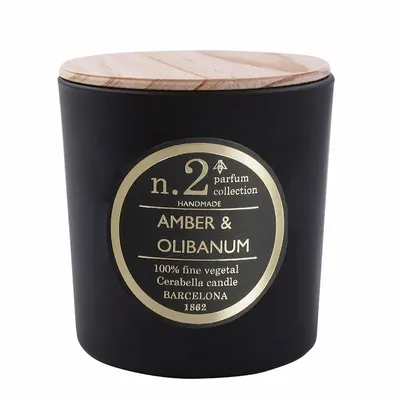 Bougies - NUMBERS NUM.2 AMBER & OLIBANUM - CERABELLA SL